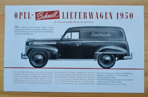 Prospekt opel olympia - prospekt,