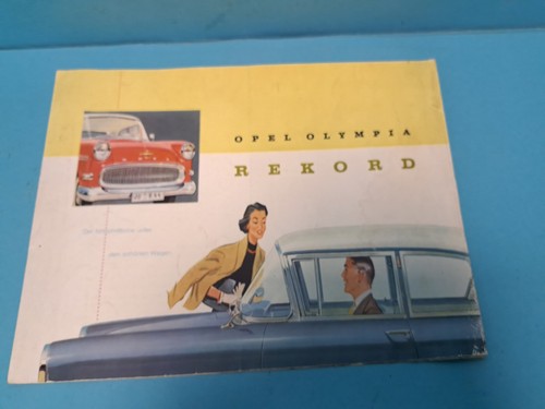 Prospekt opel olympia - opel, rekord