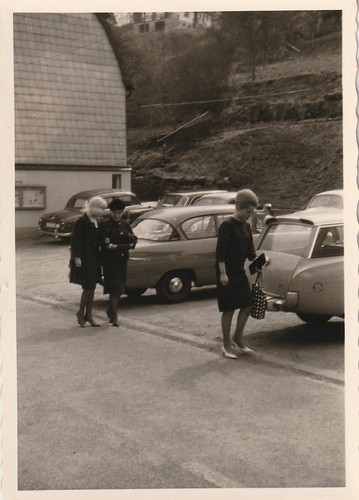 Vintage foto damen - damen, neben