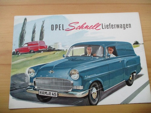 Opel olympia rekord schnell - olympia,