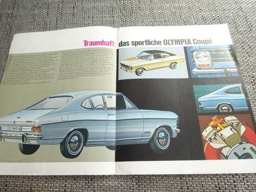 Opel olympia prospekt - a, +