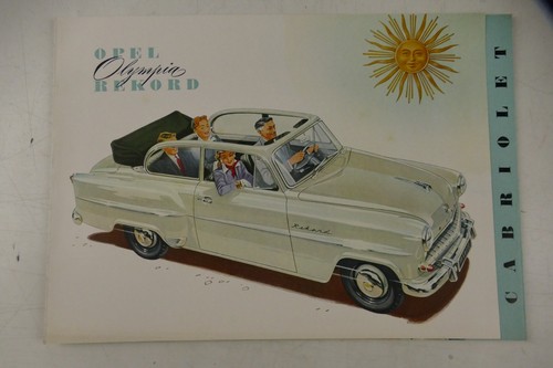 Opel olympia rekord cabriolet - opel,