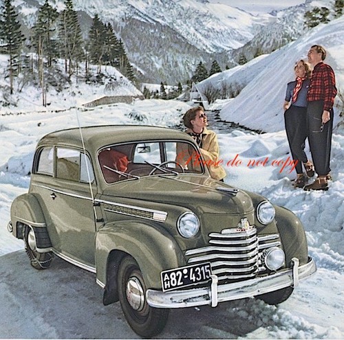 Opel olympia 1951 - opel, 1951.