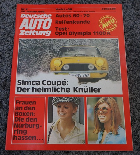 Auto zeitung 1970 - zeitung, 2/1970