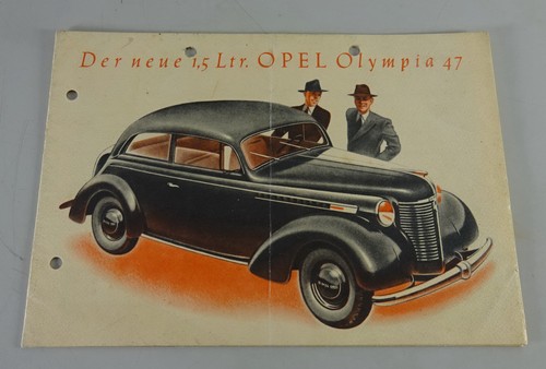 Prospekt broschüre opel - prospekt,