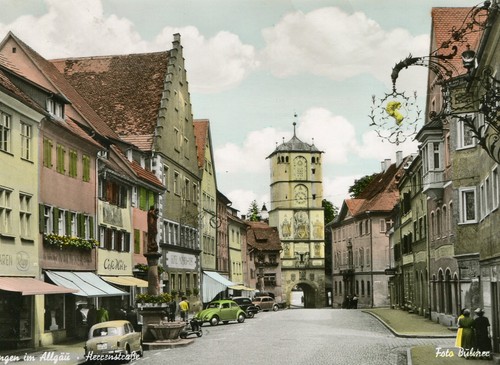 Wangen allgäu - ak, wangen/allgäu