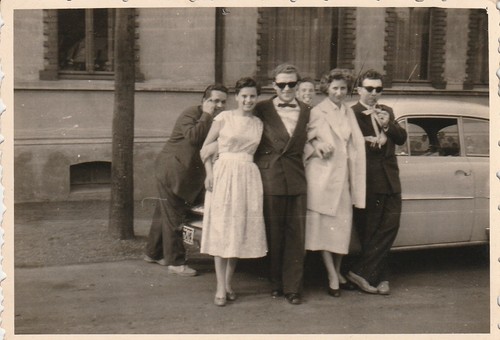 Vintage foto hübsche junge - foto,